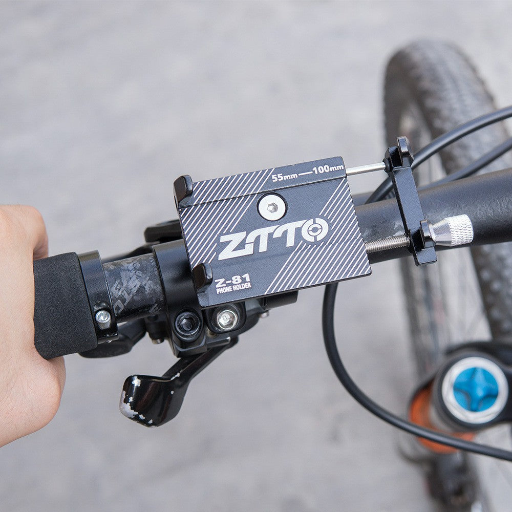 ZTTO Z81 For 60-110mm Mobile Phone Holder Aluminum Alloy Bike Mount Cycling Accessories ZTTO Z81 For 60-110mm Mobile Phone Holder Aluminum Alloy Bike Mount Cycling Accessories